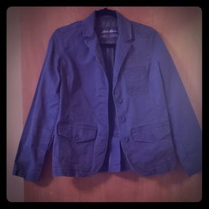 Blue legend wash Eddie Bauer blazer